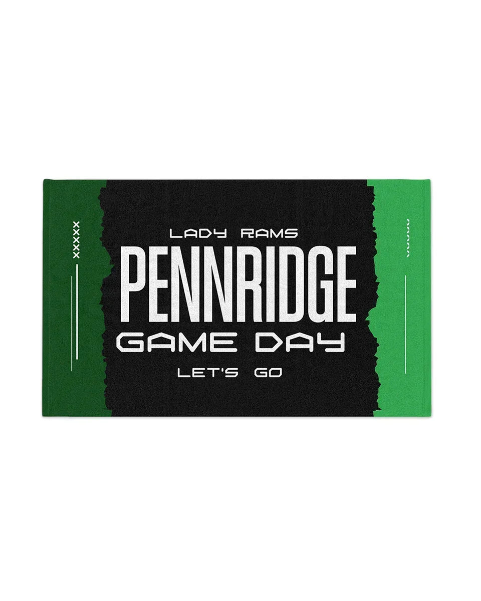 PHS Lady Rams Soccer Rally Towel - Event Ticket Drinkware