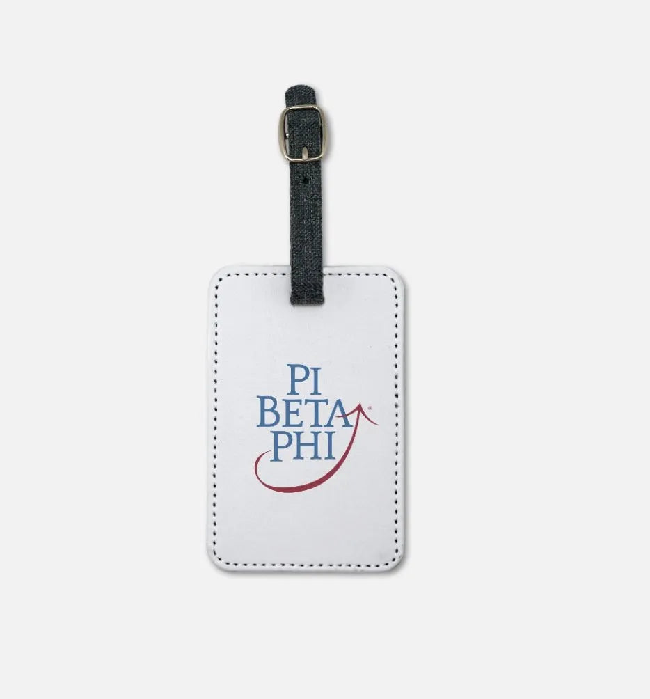Pi Beta Phi Traditional Luggage Tag (Set of 2) Luggage Tags