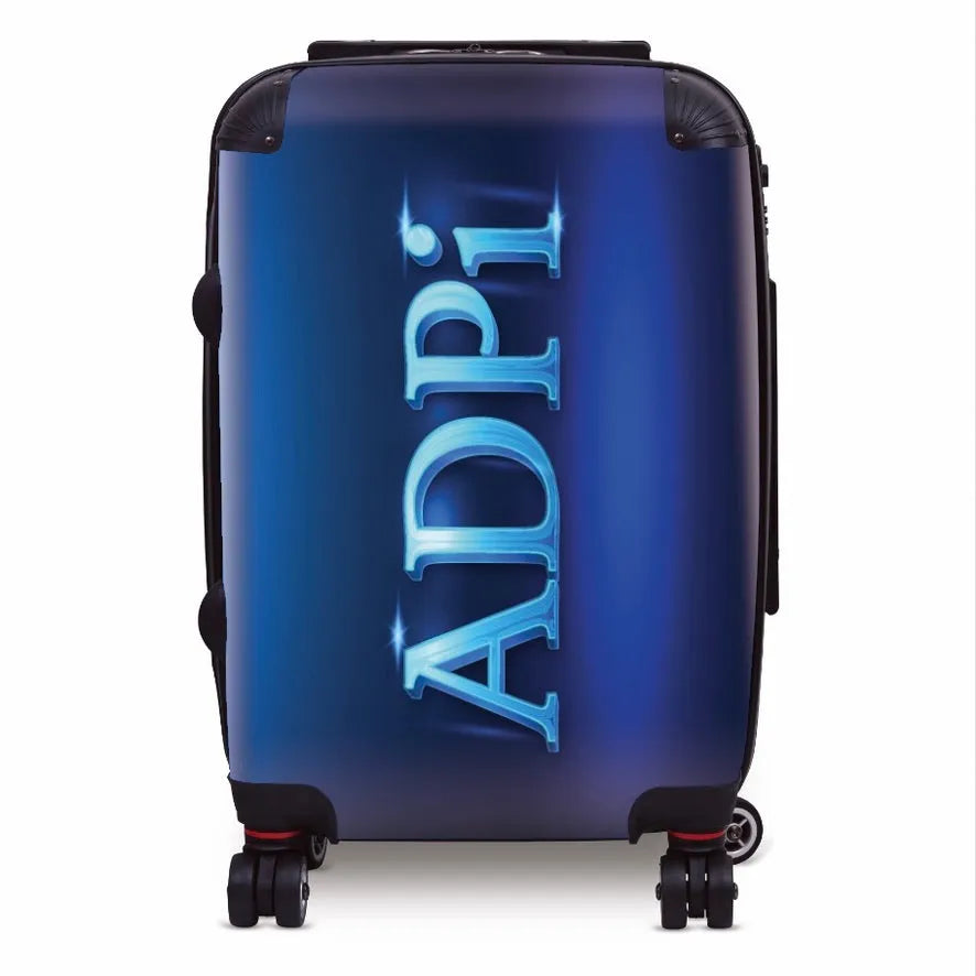 Alpha Delta Pi Carry-on Suitcase - Neon Suitcases