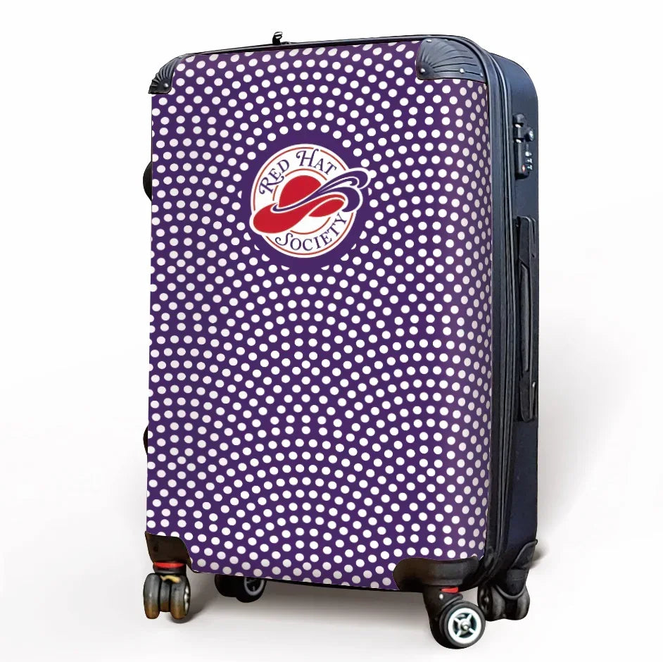 Red Hat Society Carry-on Luggage - Dots Suitcases