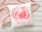 Pink Roses Throw Pillow Cover 18" Pillow Covers