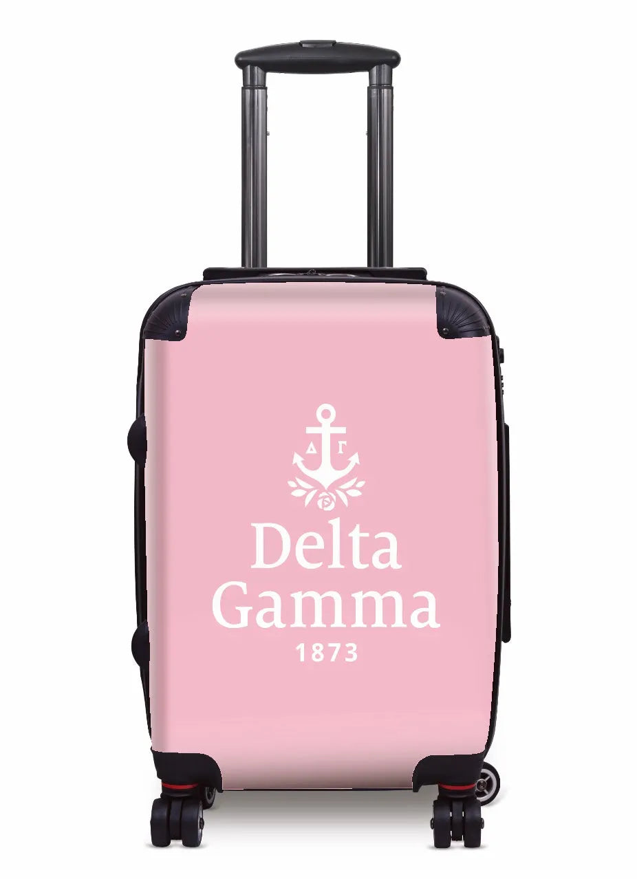 Delta Gamma Carry-on Suitcase Pink Suitcases