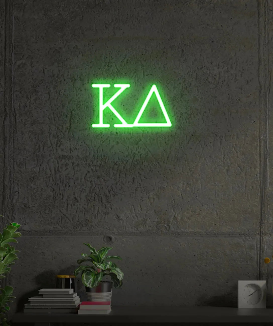 Kappa Delta LED Neon Sign w/ Dimmer Medium Neon Signs