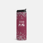 Pi Beta Phi Thermal Tumbler 16 oz. Glitter Wine Drinkware