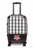 Tampa Spartans Carry-on Luggage - Gingham Black Suitcases