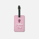 Alpha Phi Luggage Tag (Set of 2) Retro Luggage Tags
