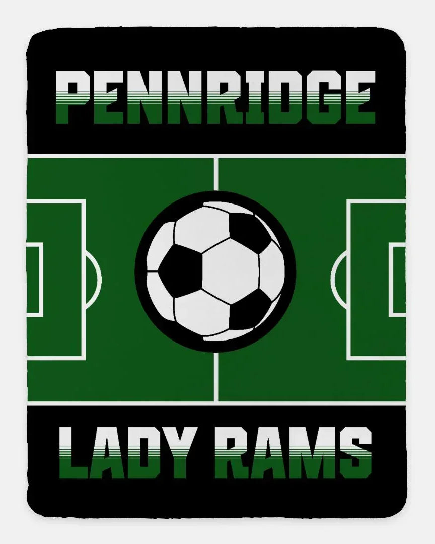 Pennridge Lady Rams - On the Pitch Default Title Blankets