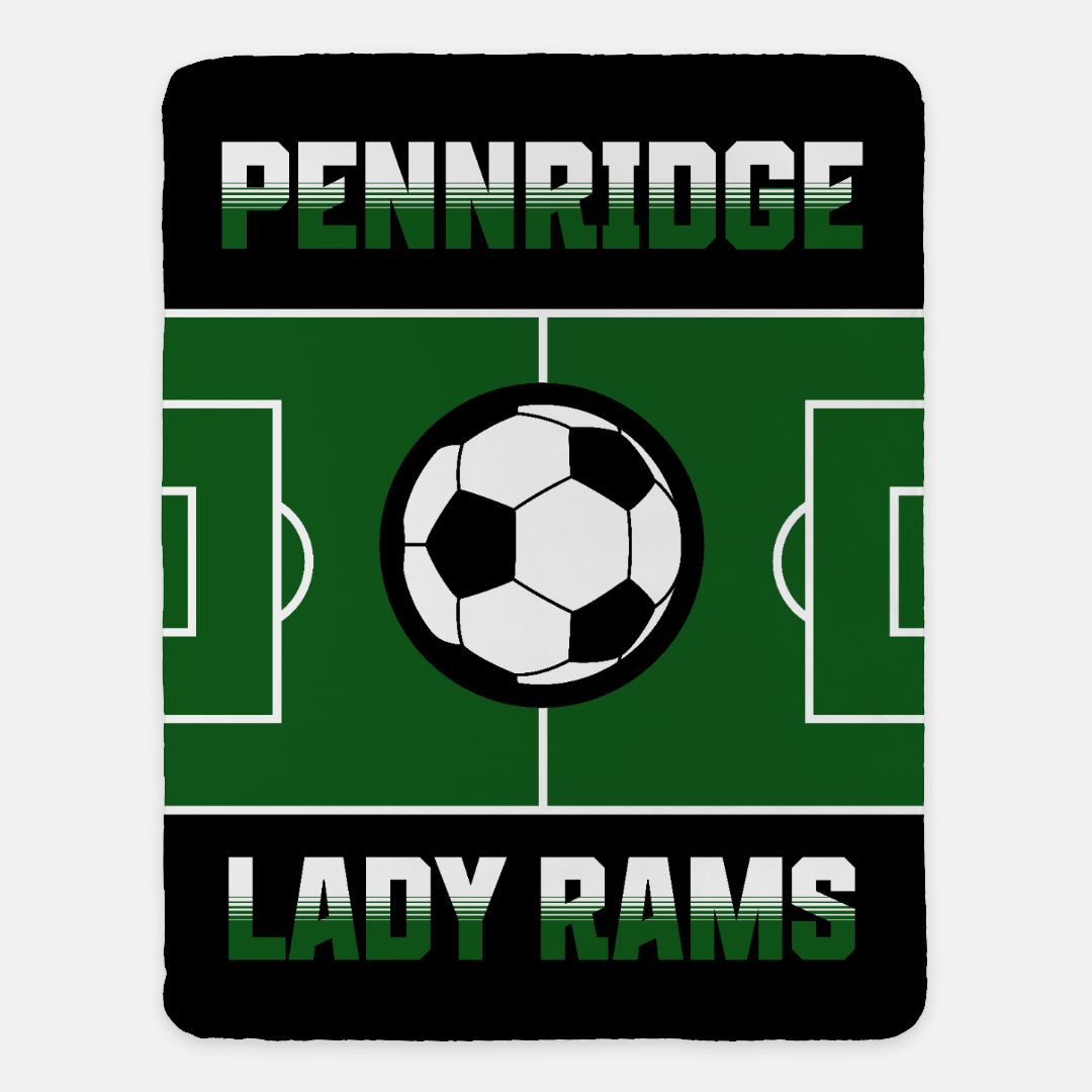 Pennridge Lady Rams - On the Pitch Default Title Blankets