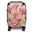 Gamma Phi Beta Carry-on Suitcase - Bold Pink Carnations Suitcases