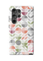 Kappa Delta Samsung Galaxy 24, 23 Mobile Phone Case - Geo Petals Matte Mobile Phone Cases