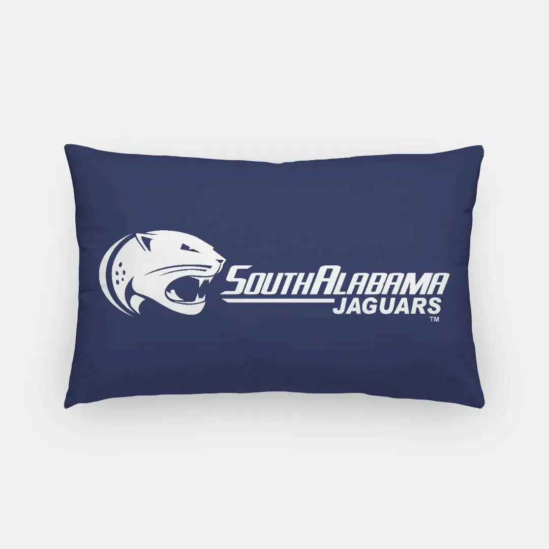 University of South Alabama Lumbar Pillow Cover - Blue Pillow Covers