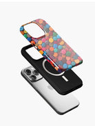 Sigma Kappa iPhone 16, 15, 14 Mobile Phone Case - Maroon Check Mobile Phone Cases