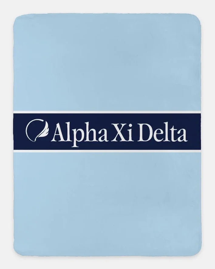 Alpha Xi Delta Traditional Blanket XL 60x80 | AXiD Gifts