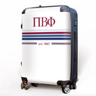 Pi Beta Phi Carry-on Suitcase - Preppy Stripes Suitcases