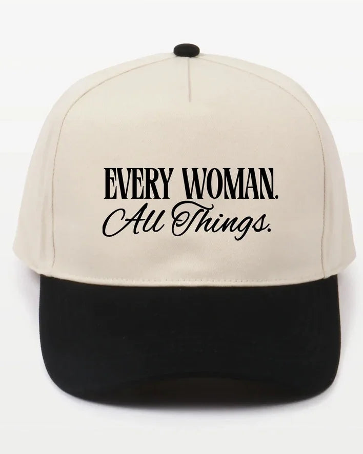 Junior League Embroidered Baseball Cap - Every Woman. All Things.