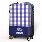 High Point University Carry-On Suitcase - Gingham Suitcases
