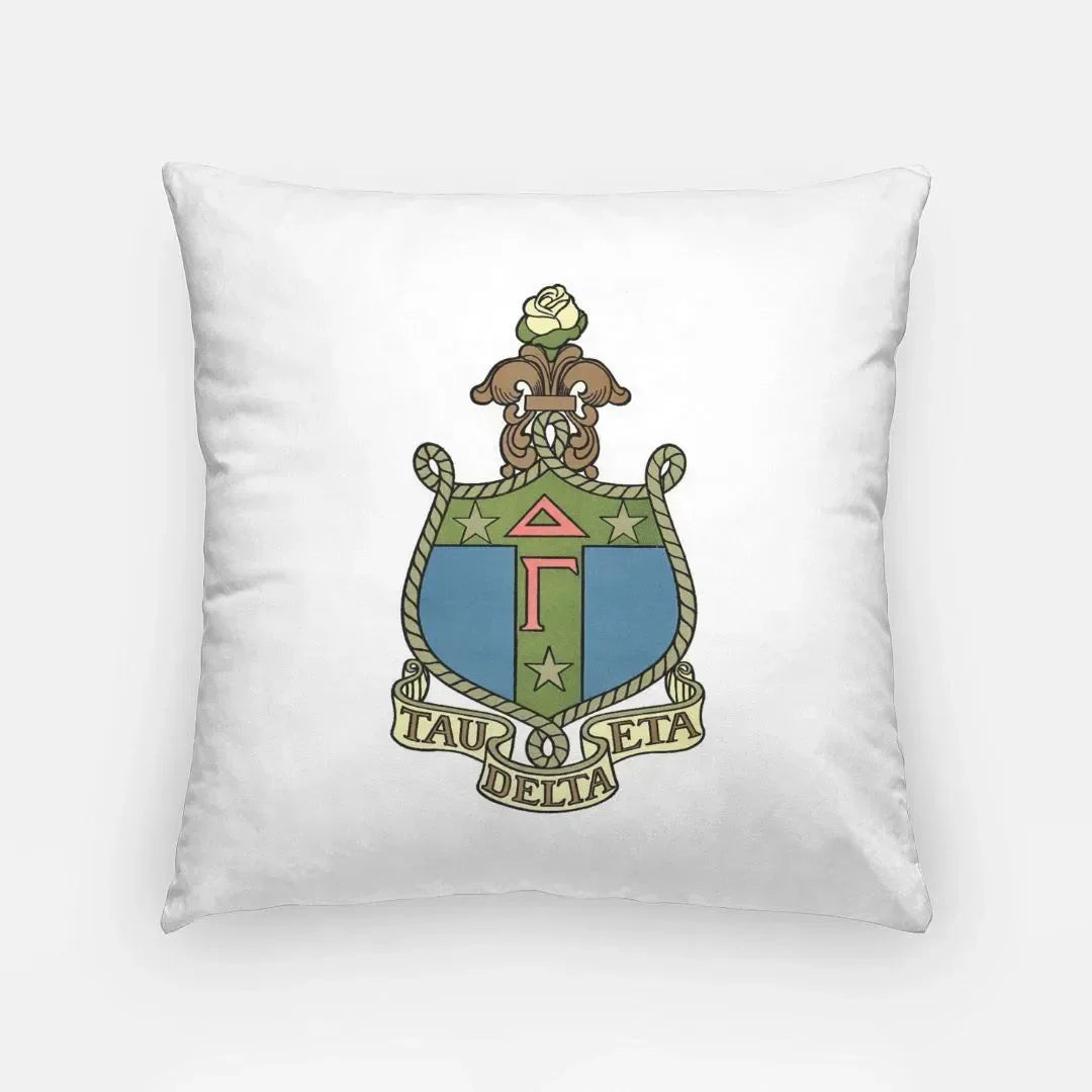 Delta Gamma Pillow Cover - Crest 18" Pillow Covers