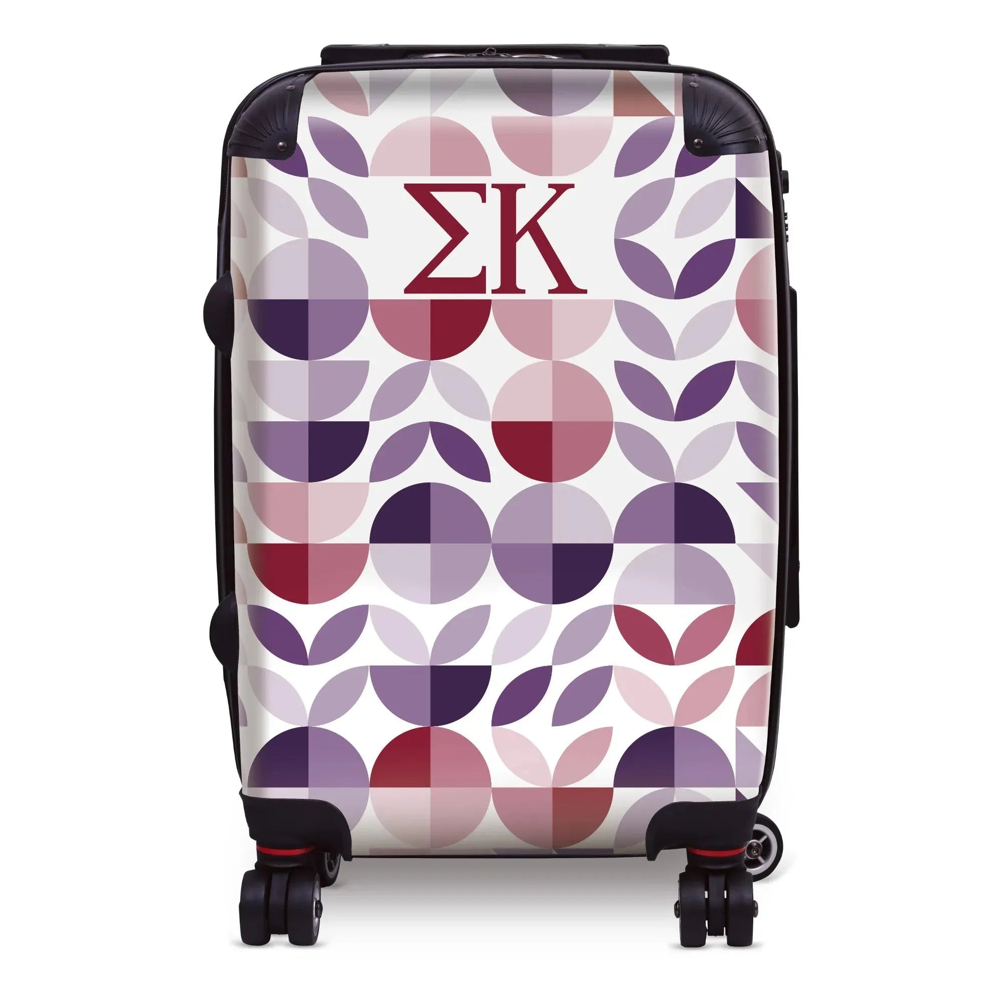 Sigma Kappa Carry-on Suitcase - Geo Petals Suitcases