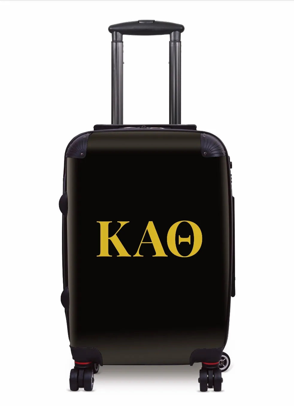 Kappa Alpha Theta Carry-on Suitcase - Greek Letters Black Suitcases