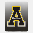 Appalachian State University XL 60x80 Sherpa Blanket - Gradient Throw Blankets