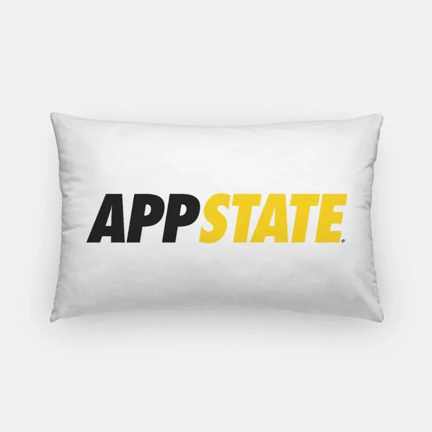 APP STATE Lumbar Pillow Cover White Pillow Covers