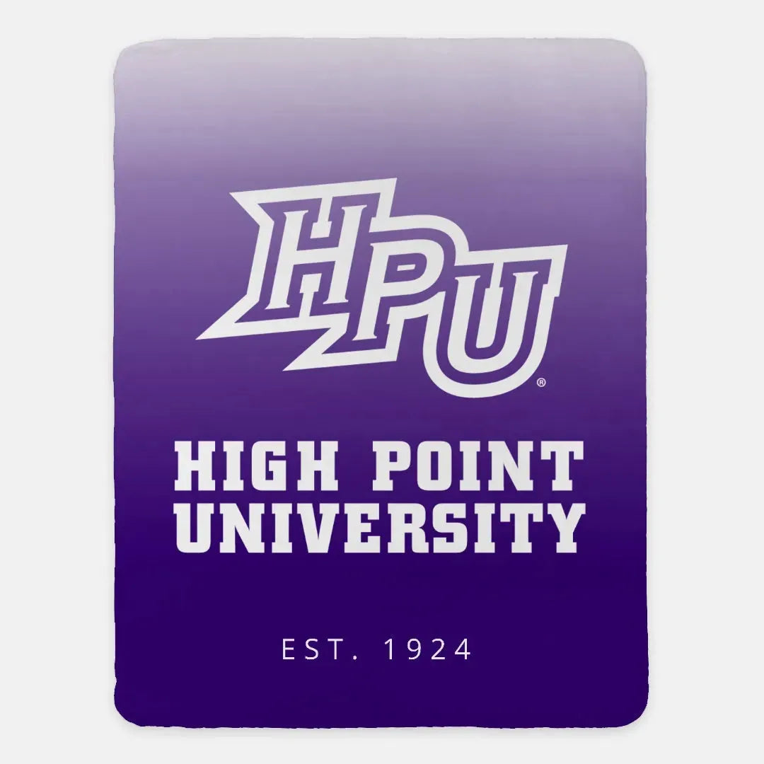 HPU XL 60x80 Sherpa Throw Blanket - Gradient Throw Blankets