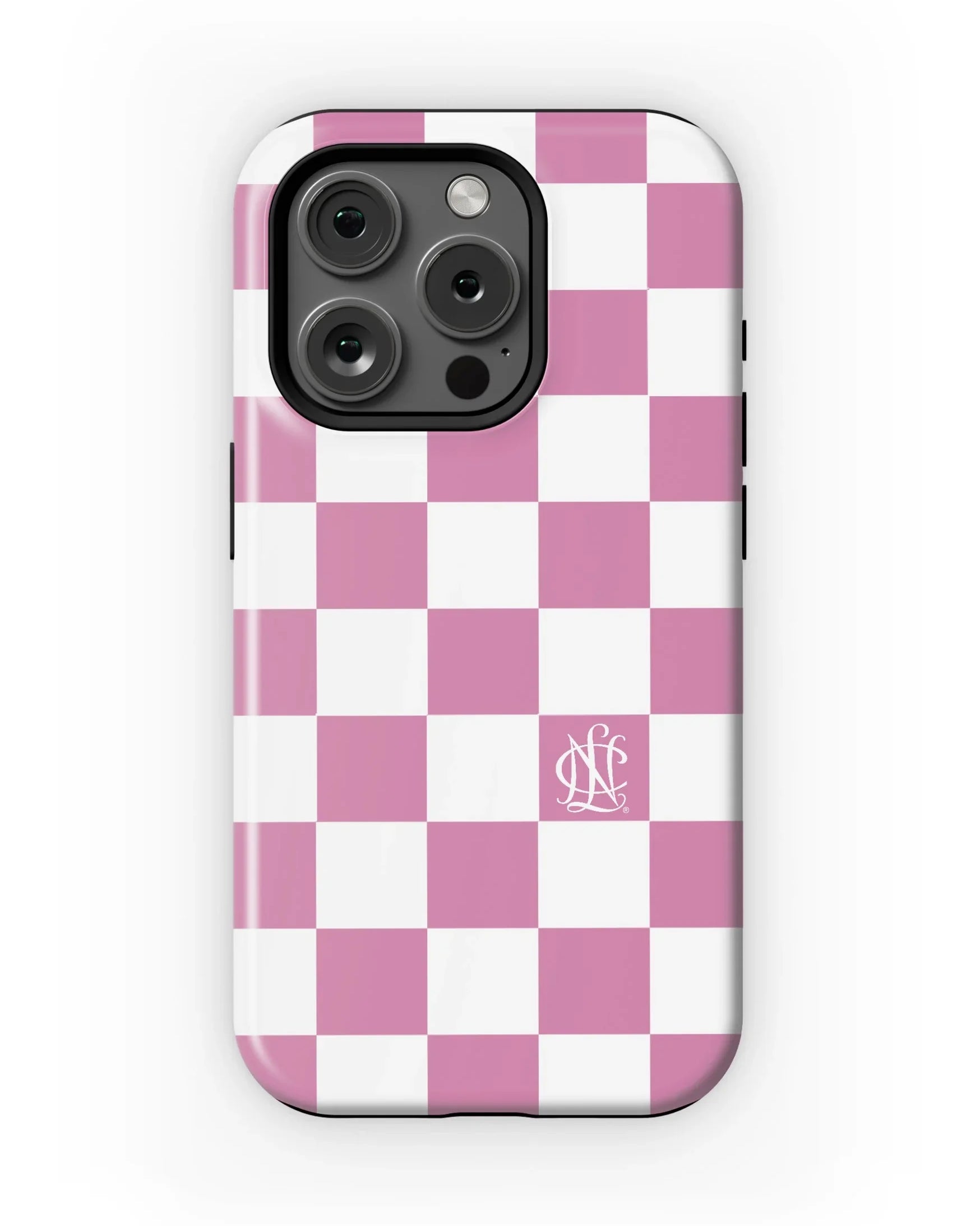 National Charity League iPhone 16, 15, 14 Mobile Phone Case - Pink Check