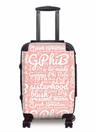 Gamma Phi Beta Carry-on Suitcase - Expression Art Brush Suitcases