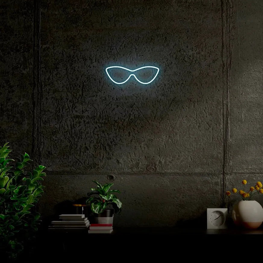 Sunglasses LED Neon Sign w/ Dimmer Small Neon Signs
