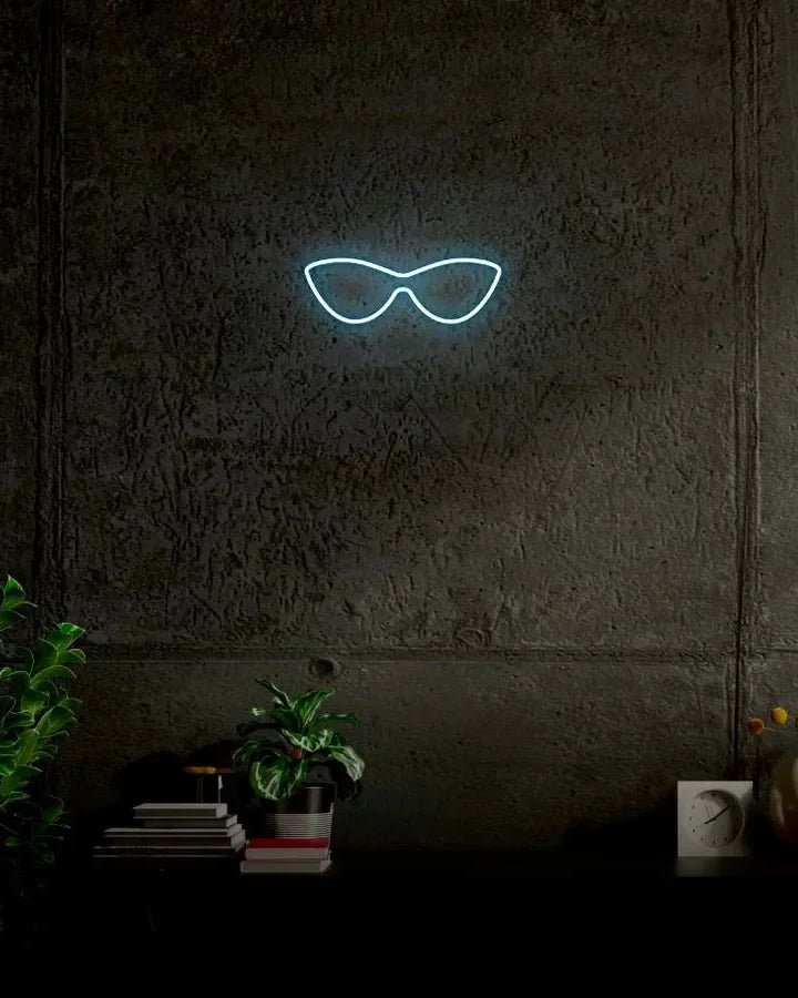 Sunglasses LED Neon Sign w/ Dimmer Small Neon Signs