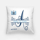 Alpha Xi Delta 18" Monogram Throw Pillow Cover Pillow Covers