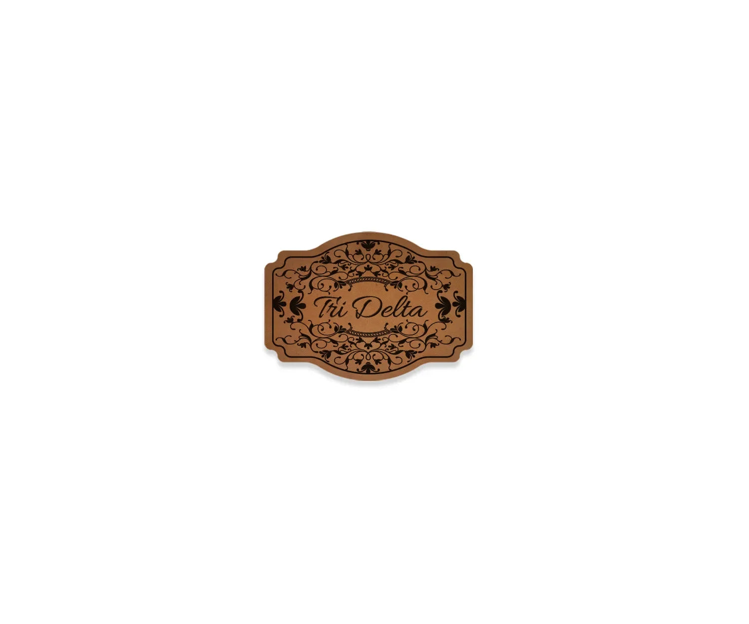 Tri Delta Richardson 112 Leatherette Patch Trucker Hat - Scroll Trucker Hat