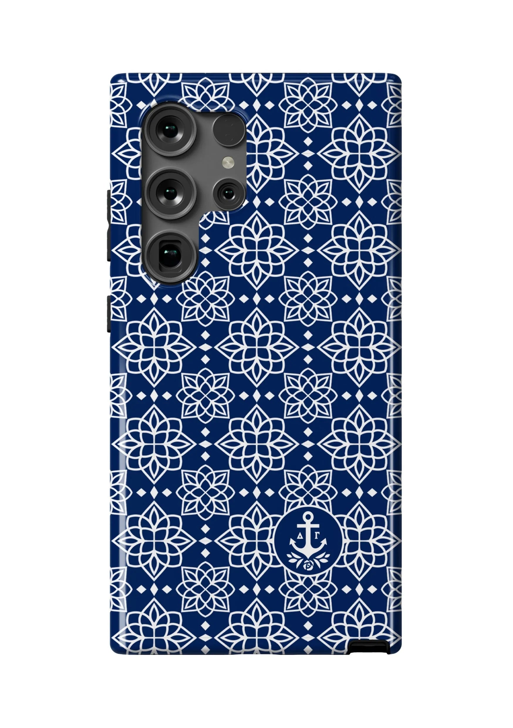 Delta Gamma Samsung Galaxy 24, 23 Mobile Phone Case - Ornate Gloss Mobile Phone Cases