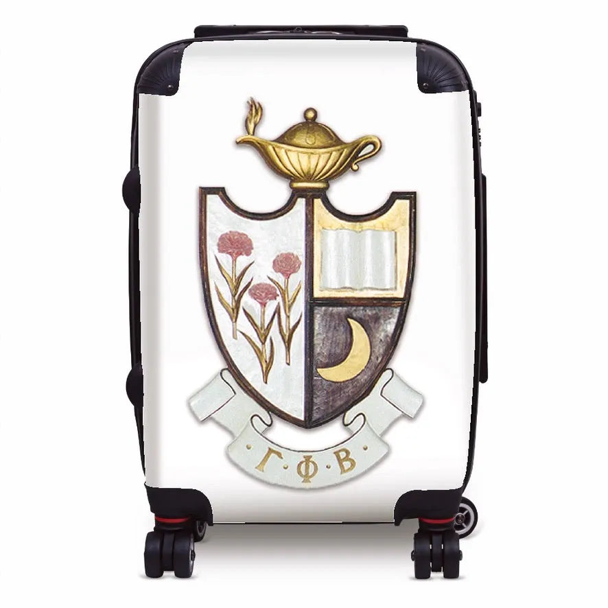 Gamma Phi Beta Carry-on Suitcase - Crest Suitcases