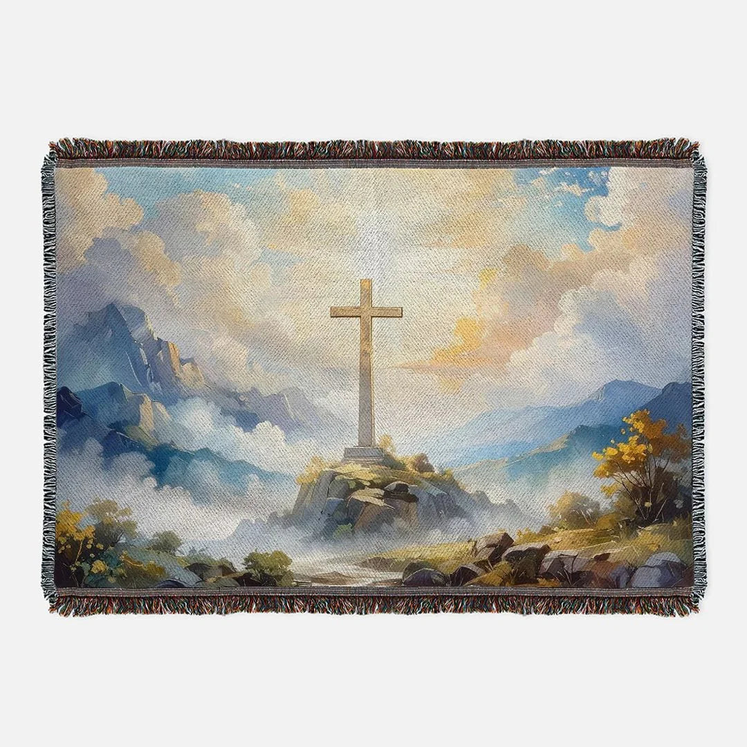 Inspirational Skies Woven Tapestry Blanket Horizontal Decorative Tapestries
