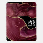 Alpha Phi XL 60x80 Sherpa Throw Blanket - Geode Throw Blankets