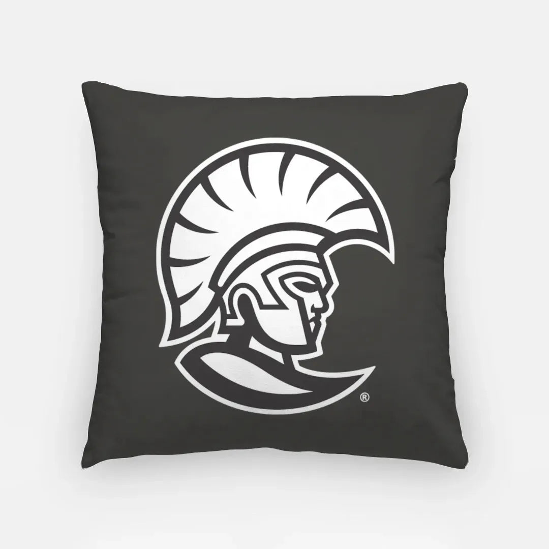 University of Tampa Pillow Cover - Spartan Head with Black - 18" Pillow Covers