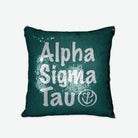 Alpha Sigma Tau Sequin Pillow Cover Pillow Covers