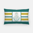 Alpha Sigma Tau Lumbar Pillow Cover - Crest Pillow Covers