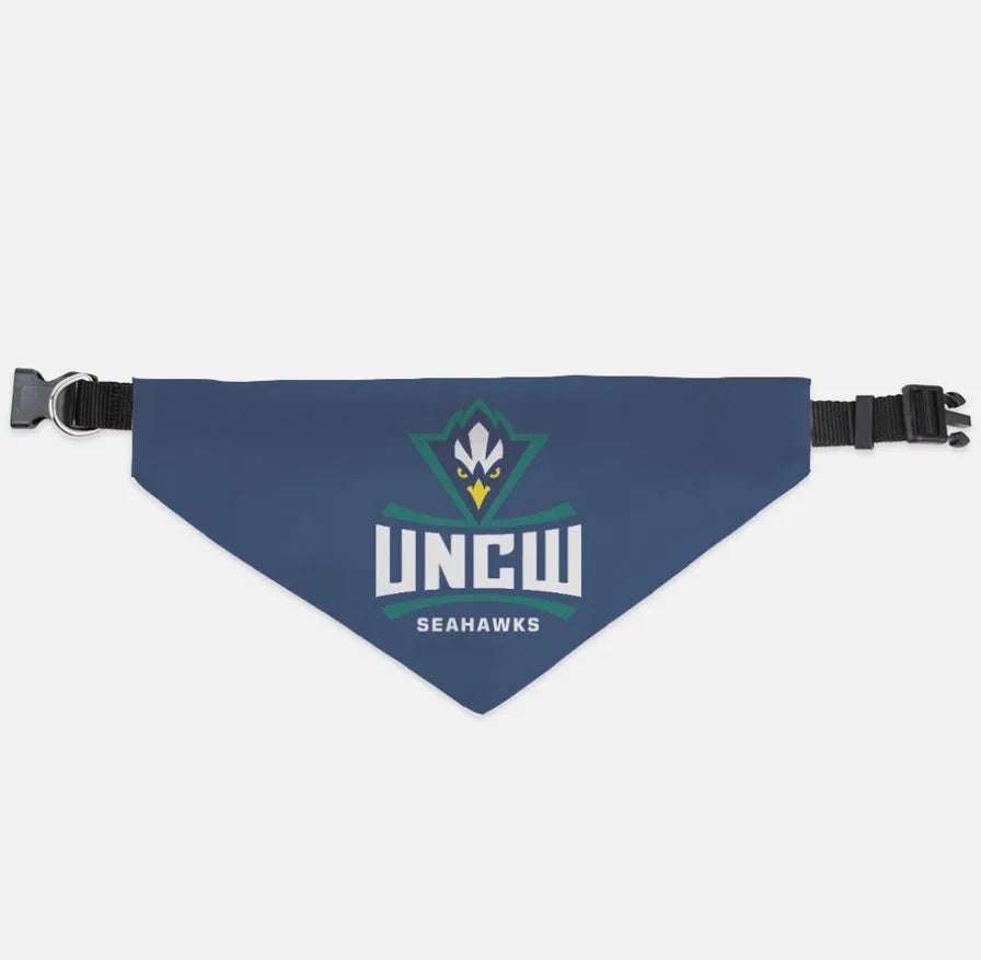 UNCW Pet Bandana - Navy XL Pet Bandanas