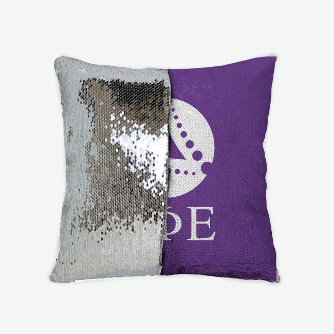 Delta Phi Epsilon Sequin Pillow Cover | DPHIE Gifts & Decor