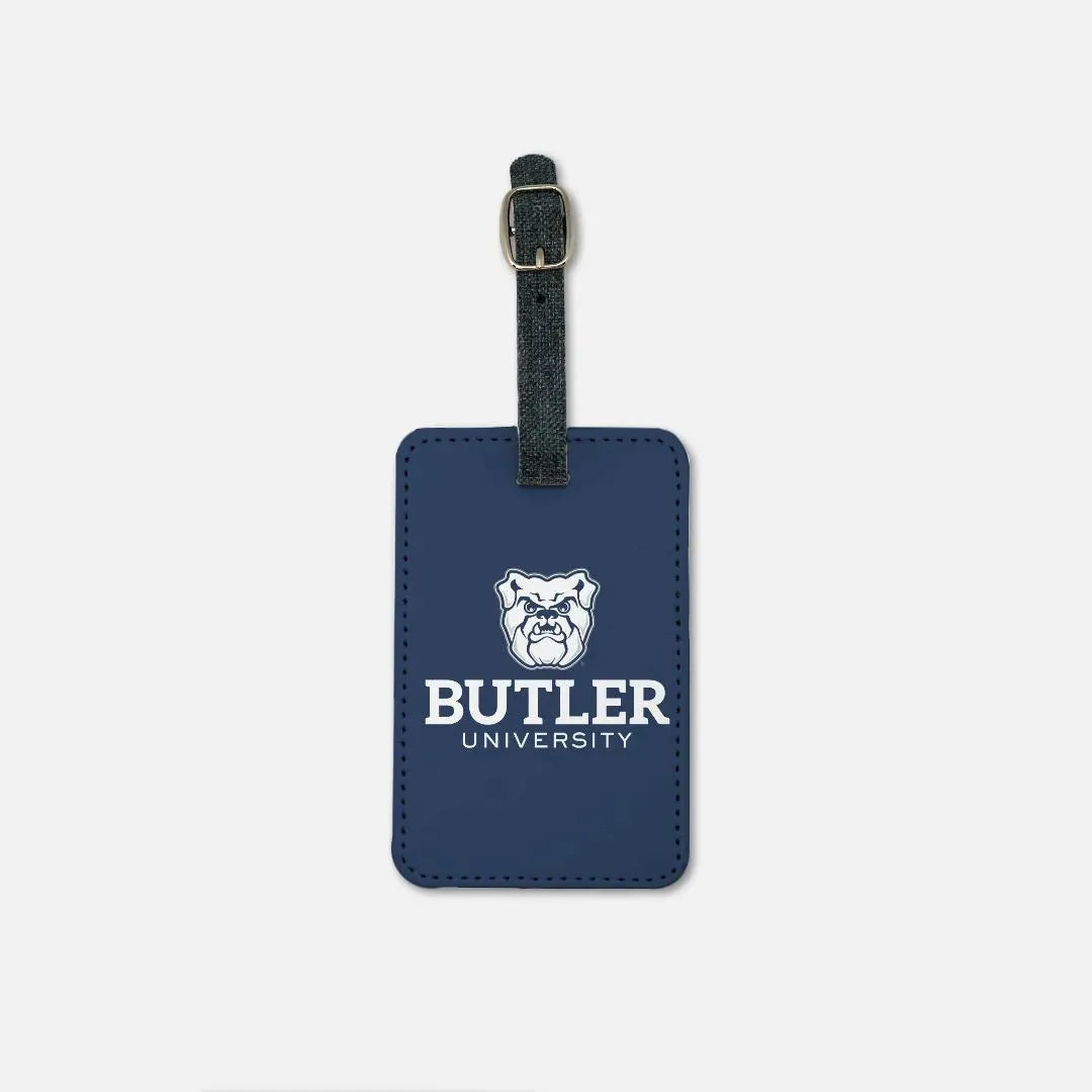 Butler University (Set of 2) Luggage Tag - Blue Luggage Tags