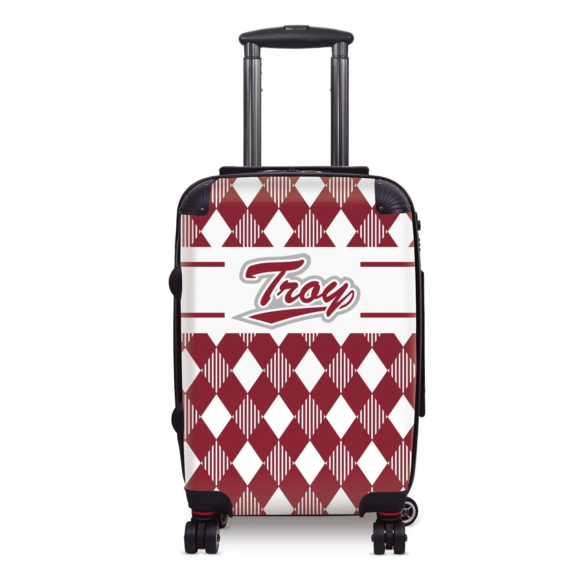 Troy University Carry-on Suitcase - Argyle Suitcases