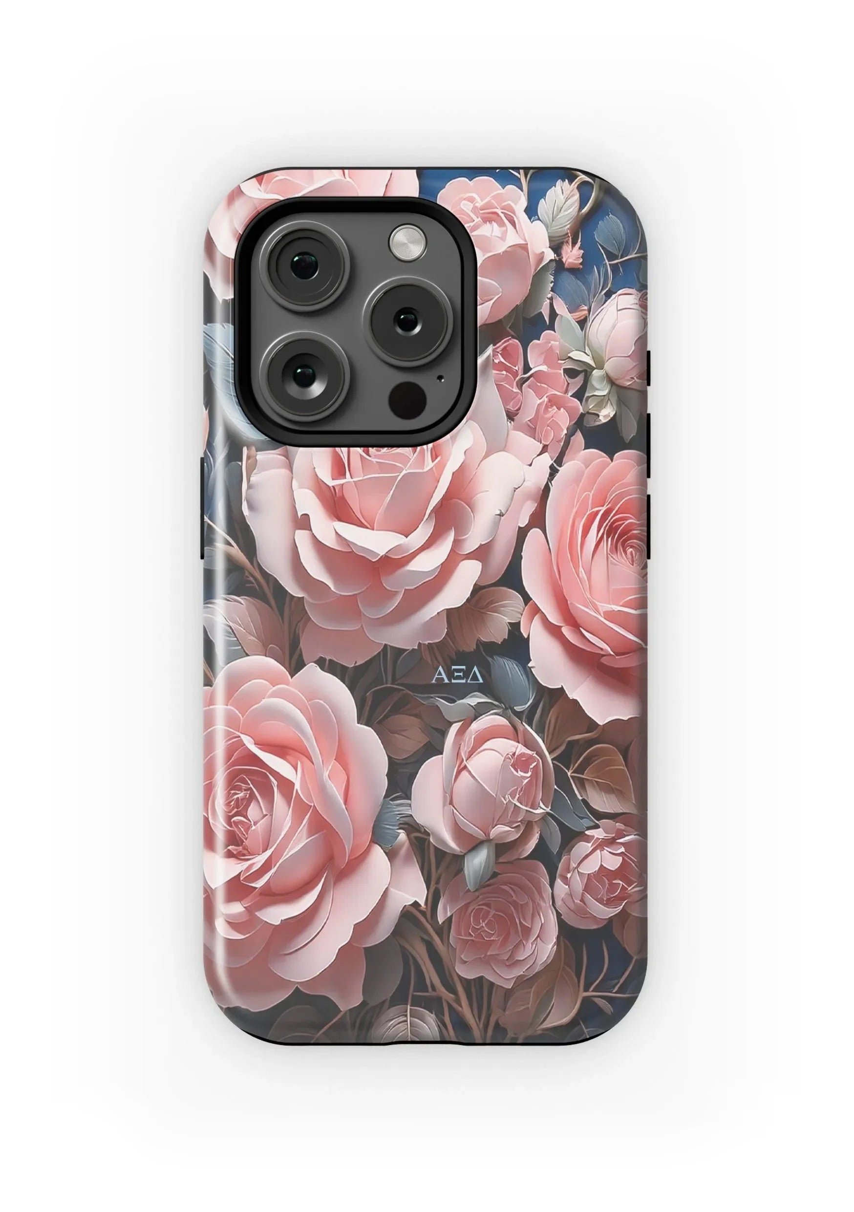 Alpha Xi Delta iPhone Mobile Phone Case - Pink Roses | AXiD Gifts