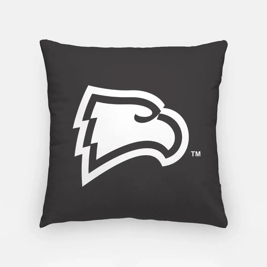 Winthrop Eagle 18" Throw Pillow Cover - Black Pillow Covers