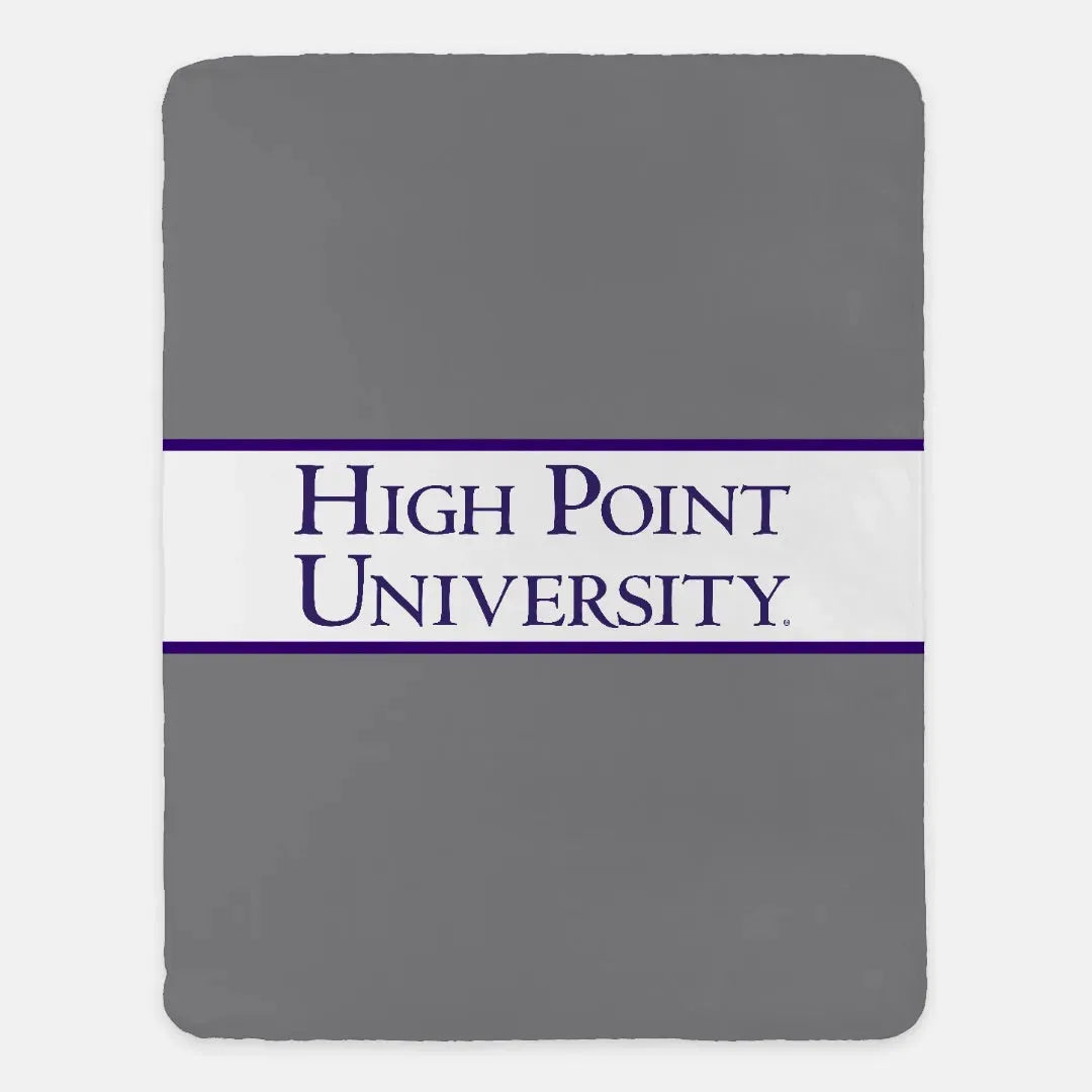 High Point University Blanket - Traditional Band XL 60"x80" Throw Blankets