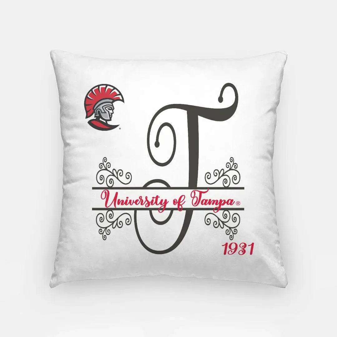University of Tampa Monogram Pillow Cover 18" Pillow Covers