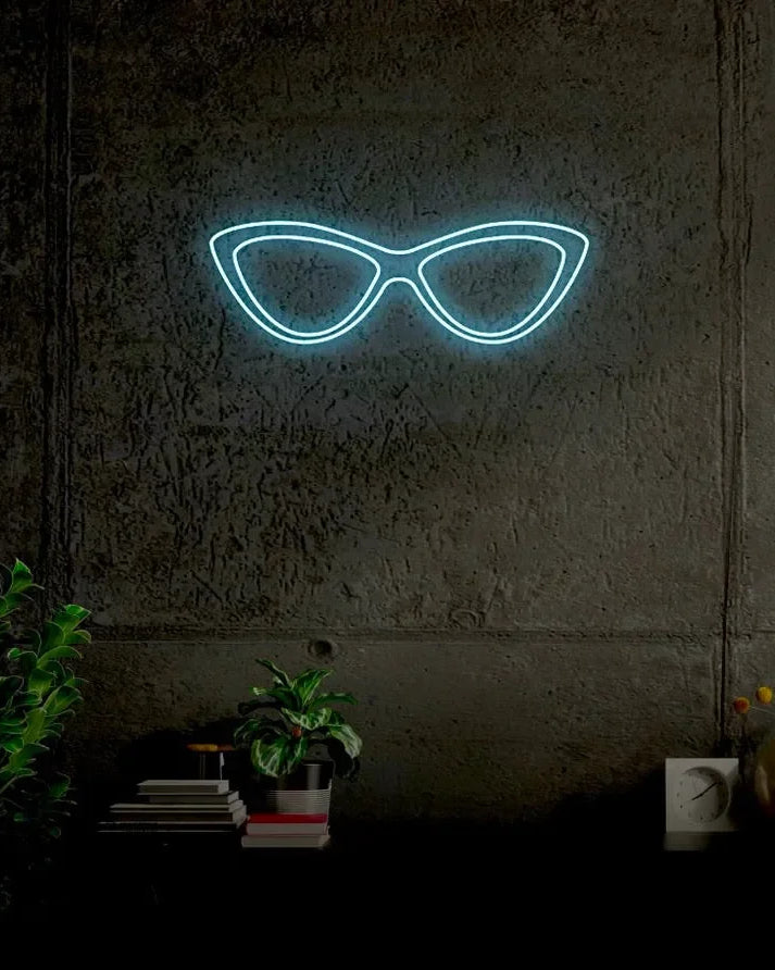 Sunglasses LED Neon Sign w/ Dimmer Large Neon Signs
