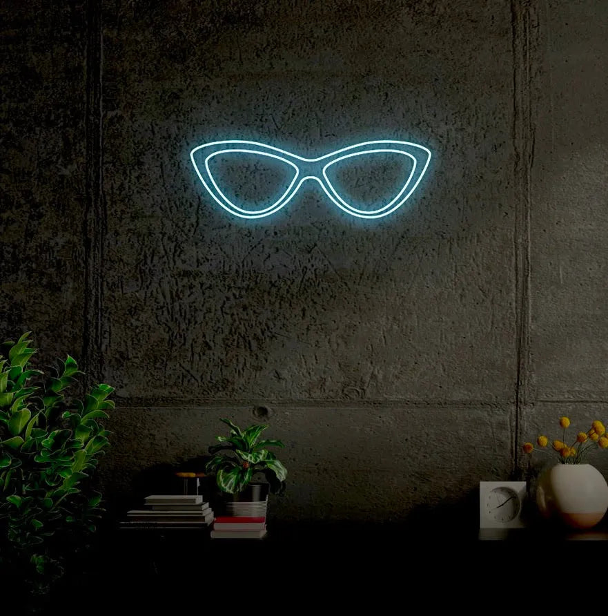 Sunglasses LED Neon Sign w/ Dimmer Large Neon Signs