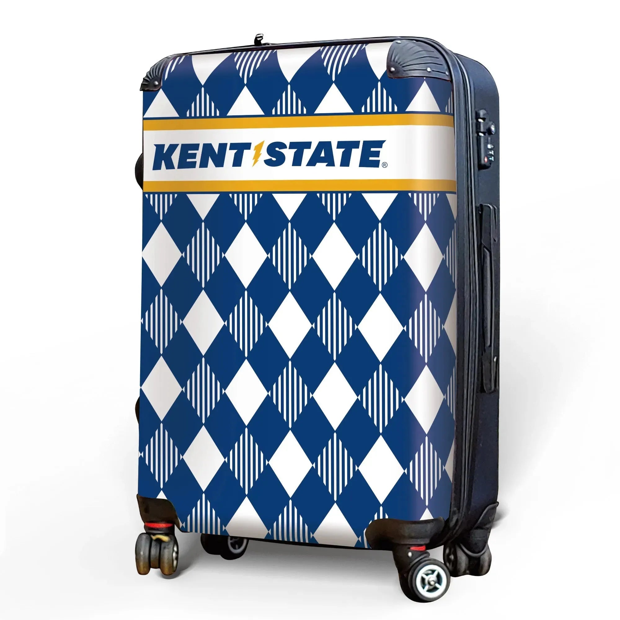 Kent State University Carry-On Suitcase - Argyle Suitcases